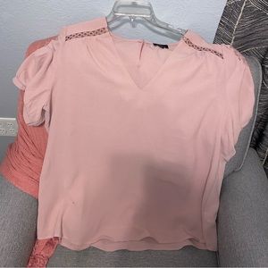 Pink blouse